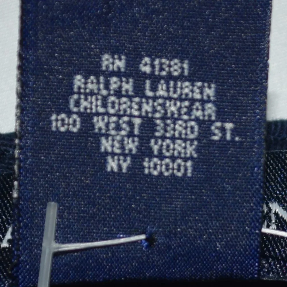 NEW Ralph Lauren Navy Blue Chino Pants - Size 8